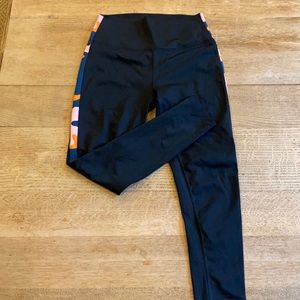 Splits59 black leggings. Camo detail